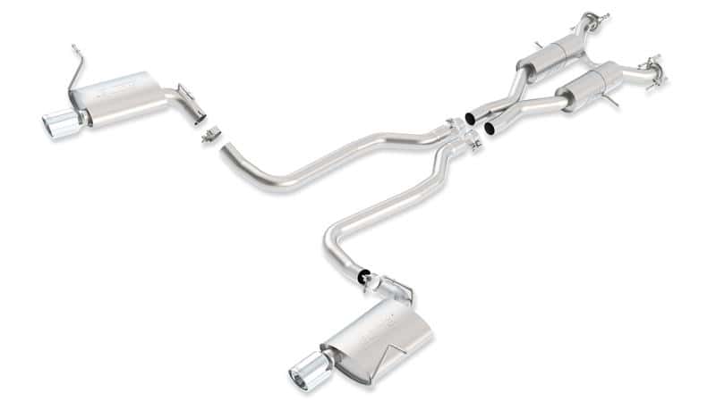 Borla — Borla 11-16 Jeep Grand Cherokee Limited/Laredo 5.7L 8cyl 4WD/RWD SS Catback Exhaust
Cat-Back System
ExhstSysKt - view 2