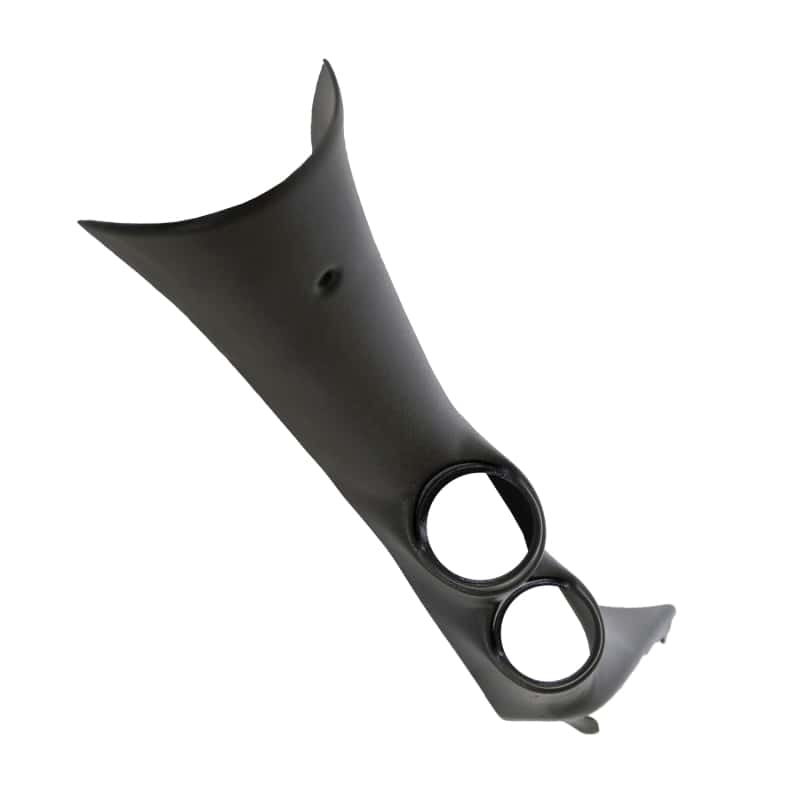 AutoMeter — Autometer 07-08 Chevy Silverado/Duramax / 07-08 GMC Sierra/Duramax Black Dual Pillar Pod
2-1/16" DUAL PILLAR, - view 3