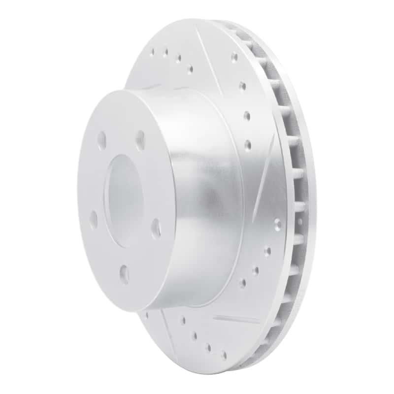 R1 Concepts — R1 91-94 Ford Crown Victoria Front Right Drilled & Slotted Silver Brake Rotor
R1 Brake Rotor Drill - view 2