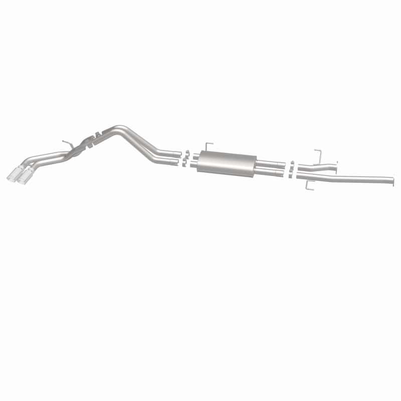 Magnaflow — MagnaFlow 14 Toyota Tundra V8 4.6L/5.7L Stainless C/b Exhaust Dual same side pass. rear tire
Cat-Back - view 7