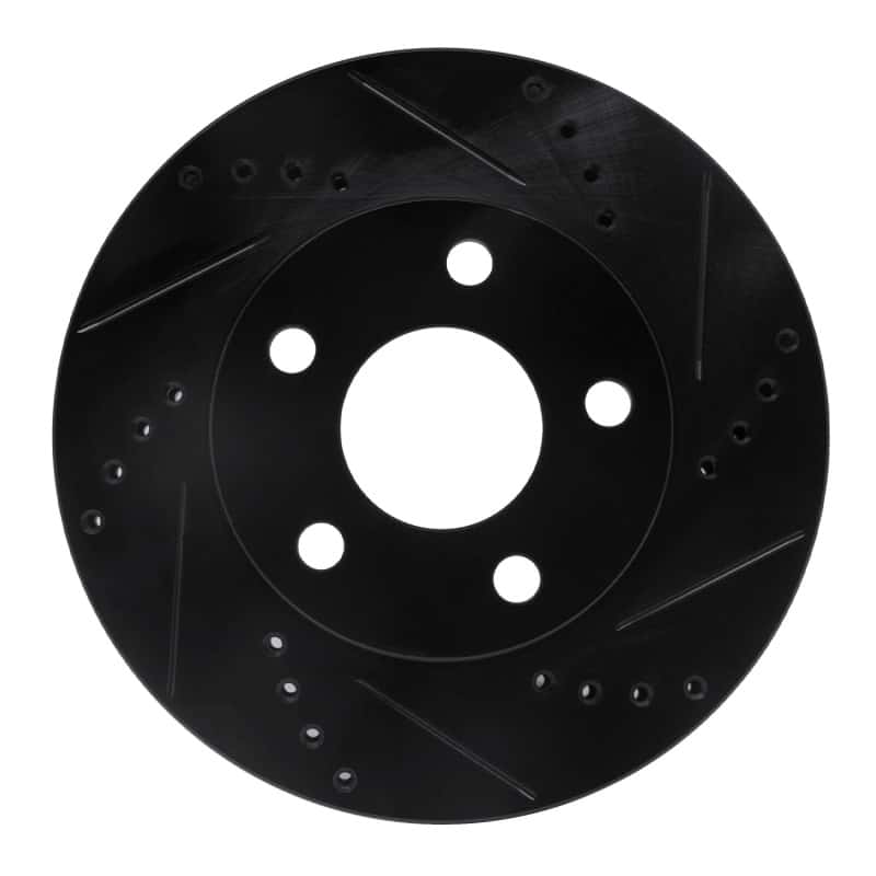 R1 Concepts — R1 97-05 Buick Century Front Right Drilled & Slotted Black Brake Rotor
R1 Brake Rotor Drill - view 1