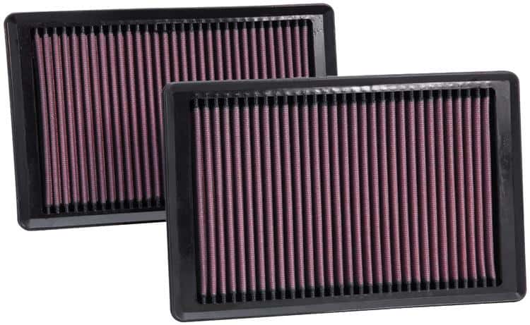 K&N Engineering — K&N Replacement Air Filter 10-12 Jaguar XK/XKR 5.0L V8
Replacement Air Filt
Air Filter - view 2