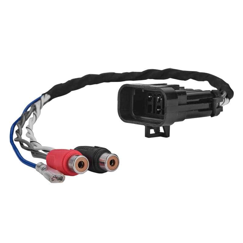 DS18 — DS18 Plug and Play Harness For OEM Ride Command For 2-CH RCA Audio Signal and Remote Turn-on - view 3