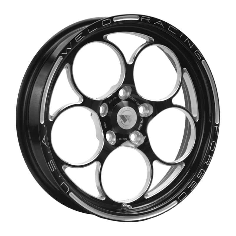 Weld — Weld Magnum 1-Piece 17x4.5 / 5x4.75 BP / 2.25in. BS Black Wheel - Non-Beadlock
17x4.5'' Magnum - view 1