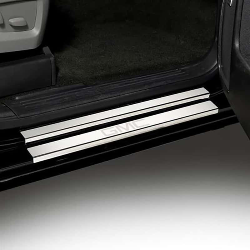 Putco — Putco 14-18 GMC Sierra LD - Regular Cab w/ GMC Etching (4pcs) SS Door Sills
Door Sill Protector - view 2