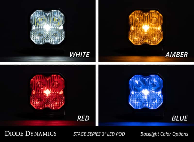 Diode Dynamics — Diode Dynamics SS3 Sport WBL - White SAE Fog Standard (Pair) - view 9