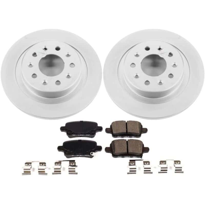PowerStop — Power Stop 2018 Chevrolet Equinox Rear Z17 Evolution Geomet Coated Brake Kit - view 1