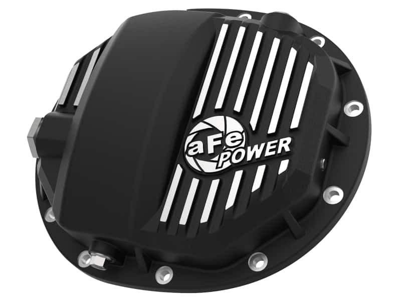 aFe — aFe Power Pro Series AAM 9.5/9.76 Rear Diff Cover Black w/Mach Fins 14-19 GM Silverado/Sierra 1500
Differential Cover - view 1
