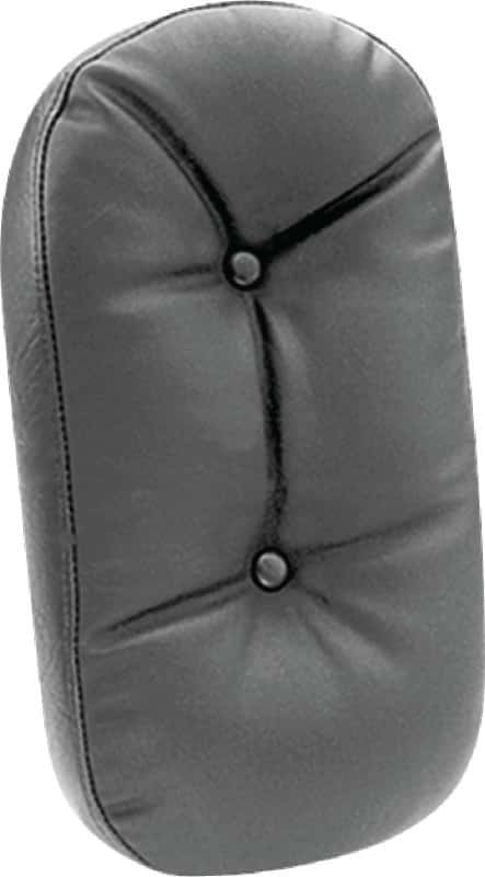 Mustang Motorcycle — Mustang Harley Medallion Style Sissy Bar Pad Regal (7 inch x 12.5 inch) - Black - view 2