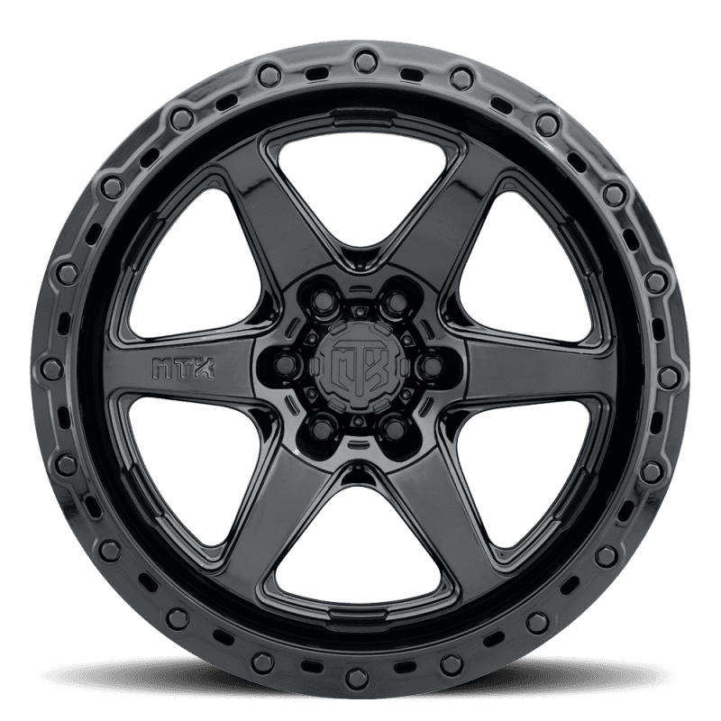 MTX Wheels — MTX Spitfire 6 Gloss Black 20x10in / 6x139.7 BP / -18mm Offset / 106.1mm Bore - view 1