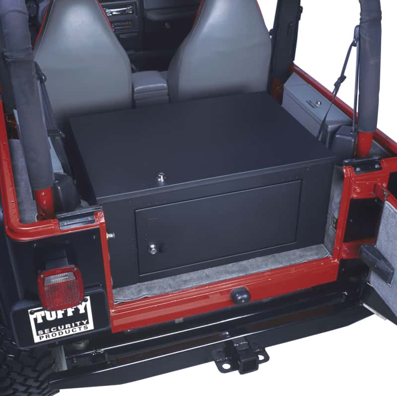 Tuffy Products — Tuffy Rear Cargo Lockbox Steel Black
Cargo Lockbox - view 3