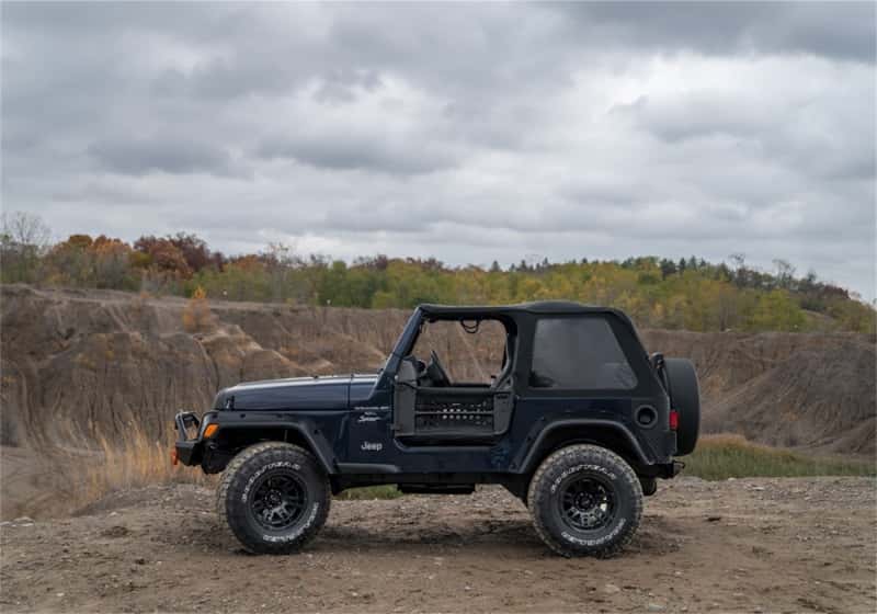 Rampage — Rampage 97-06 Jeep Wrangler TJ Frameless Trail Soft Top Kit - Black Diamond
Frameless Soft Top K
Top-Soft - view 9