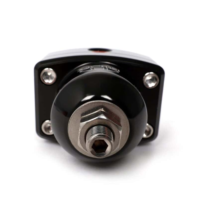 BLOX Racing — BLOX Racing 2-Port Design Black/Black Adjustable Fuel Pressure Regulator - view 2