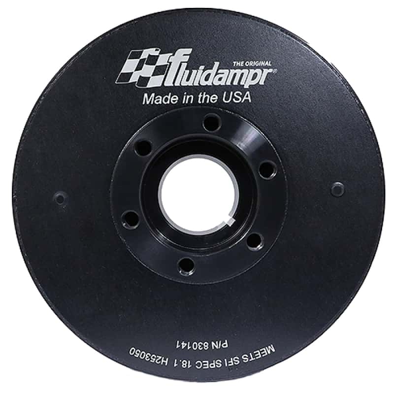 Fluidampr — Fluidampr 17-19 GM 6.6L Duramax Steel Externally Balanced Damper
Harmonic Balancer - view 2