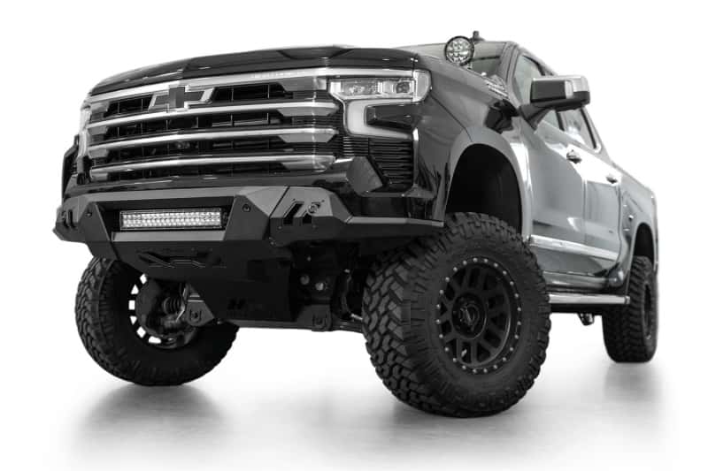 Addictive Desert Designs — Addictive Desert Designs2022+ Chevrolet Silverado 1500 Black Label Front Bumper
Bumper- Front - view 1