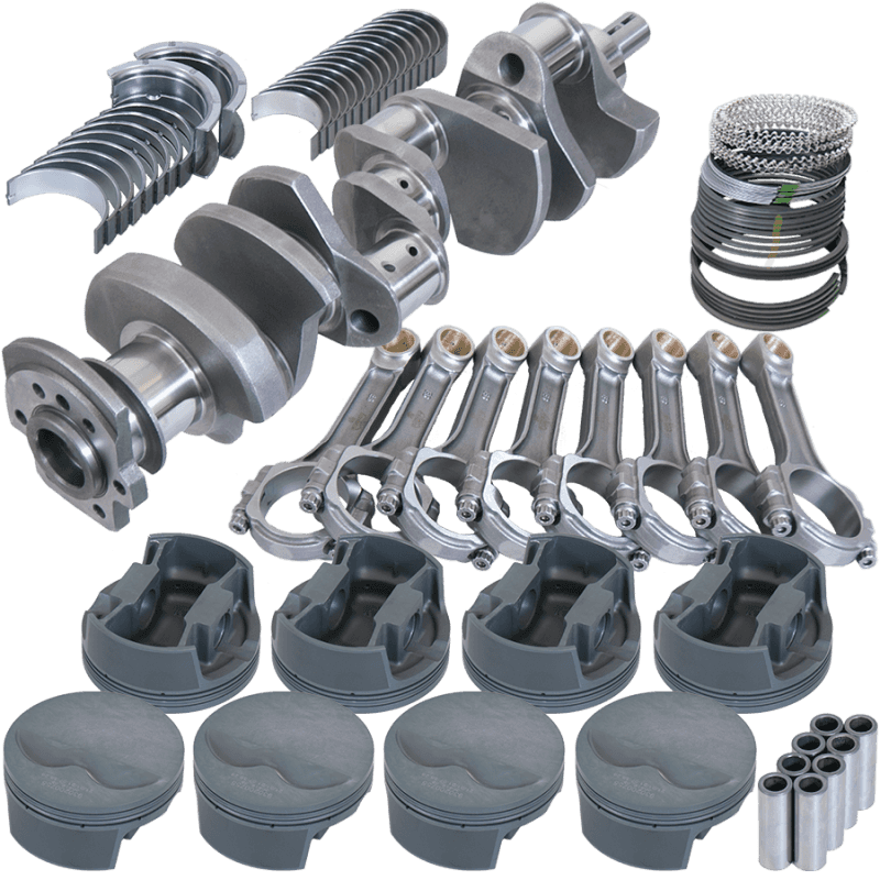 Eagle — Eagle Chevy 400 3.750in Crank 6.000in I-Beam Rods -5cc Flat Top 4.125in Pistons Rotating Assembly
Street & Strip Assy - view 1