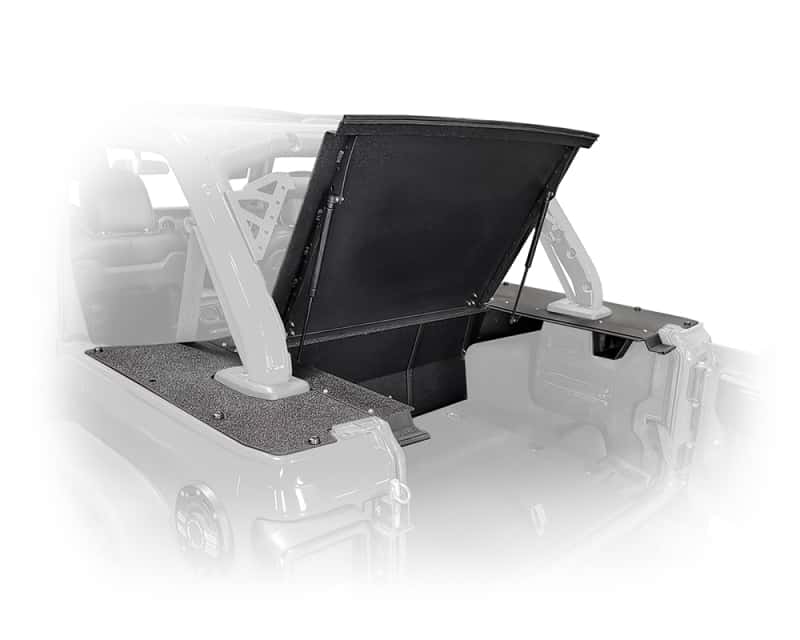 DV8 Offroad — DV8 Offroad 2018+ Jeep Wrangler JL 4 Door Rear Storage Cover
Storage Cover - view 4