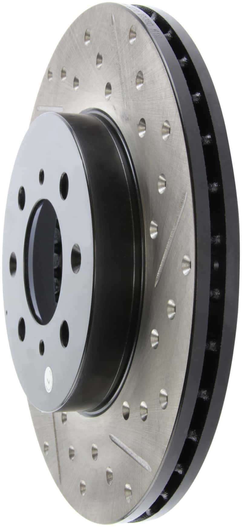 Stoptech — StopTech 90-01 Acura Integra (exc. Type R) / 01-05 Honda Civic / 07+ Honda Fit / 93-97 Del Sol VTEC
Slot/Drill Rotor - view 4