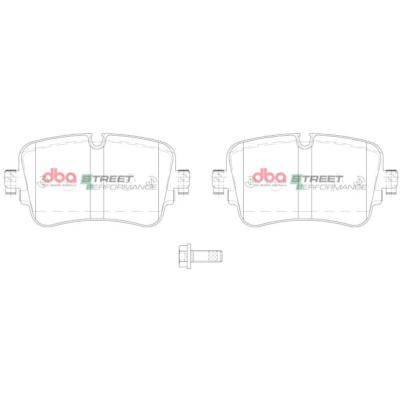 DBA — DBA 19-21 Audi A8 Quattro Rear SP Performance Brake Pads
Brake Pad - view 2