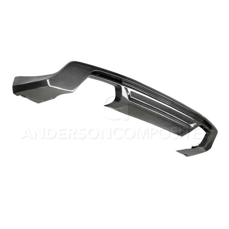 Anderson Composites — Anderson Composites 17-18 Chevrolet Camaro ZL1 Type-LE Rear Diffuser - view 2