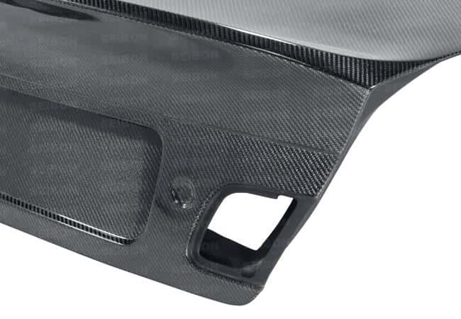 Seibon — Seibon 99-04 BMW 3 Series 2DR E46 CSL Carbon Fiber Trunk Lid - view 11