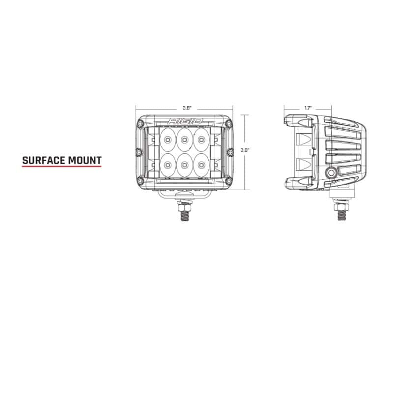 Rigid Industries — Rigid Industries 2022+ Toyota Tundra A-Pillar Lighting Kit (Fits 360-Series, D-SS Series)
2022+ TDRA APLR D-SS
OrdRacingLamp - view 9