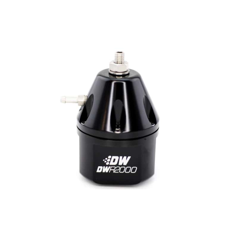DeatschWerks — DeatschWerks DWR2000 Adjustable Fuel Pressure Regulator - Black
Regulators
Regulator - view 2