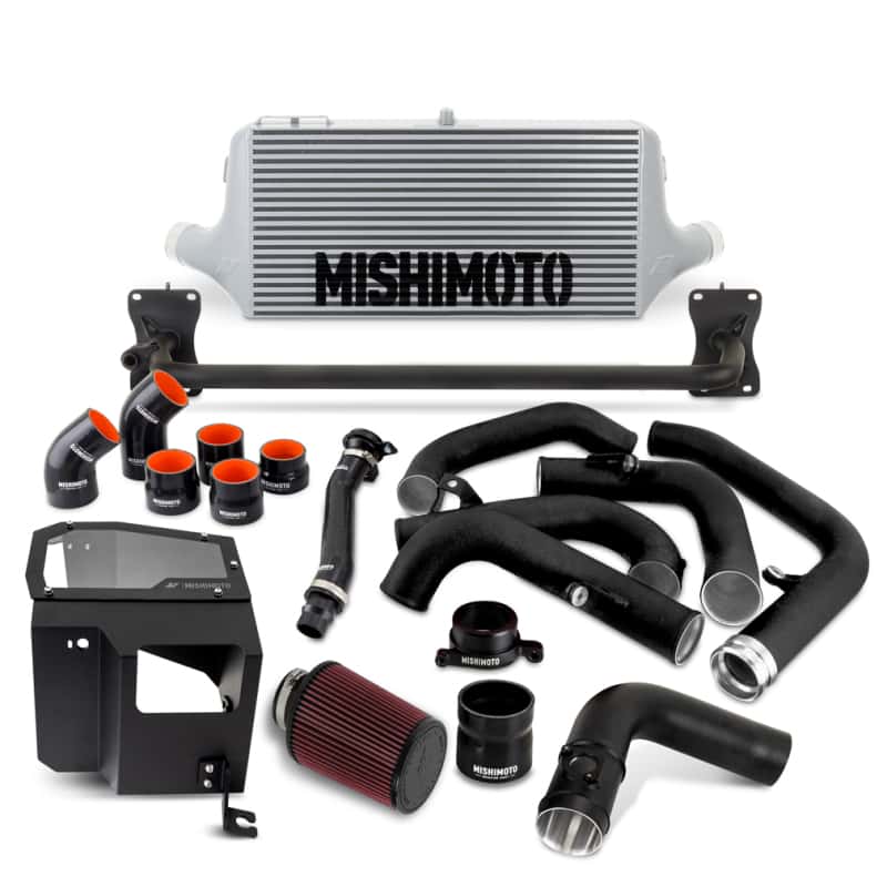 Mishimoto — Mishimoto 2022+ WRX Intercooler Kit W/ Intake SL Core MWBK Pipes
Intercooler Kit - view 1