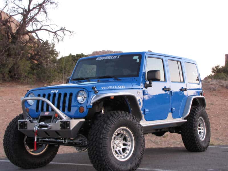 Superlift — Superlift 07-18 Jeep Wrangler JK 4WD 4in Suspension Lift Kit w/ Fox 2.0 Res Shocks - view 12