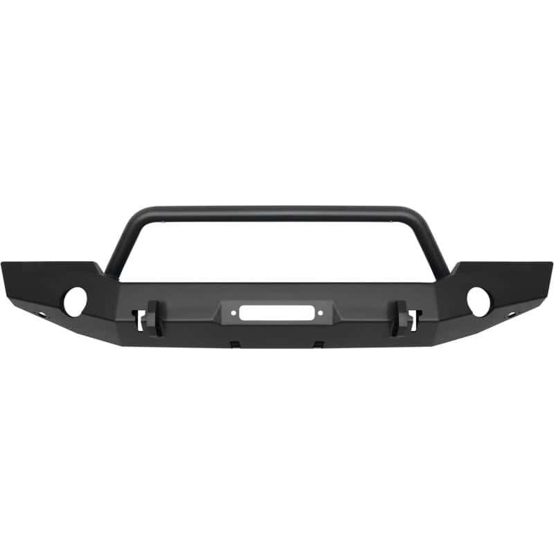 Westin — Westin 18-19 Jeep Wrangler JL WJ2 Full Width Front Bumper w/Bull Bar Textured Black
Bumper- Front
Bumper-Front - view 2