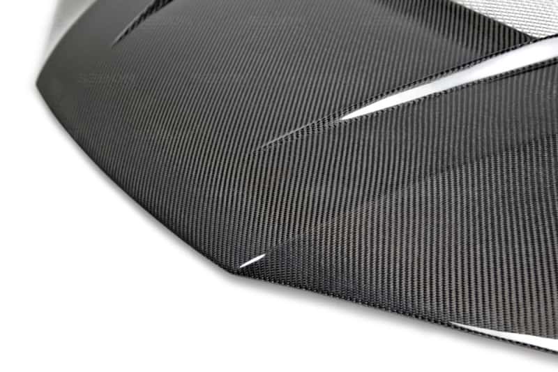 Seibon — Seibon 14-15 Honda Civic 2dr VSII-Style Carbon Fiber Hood - view 4