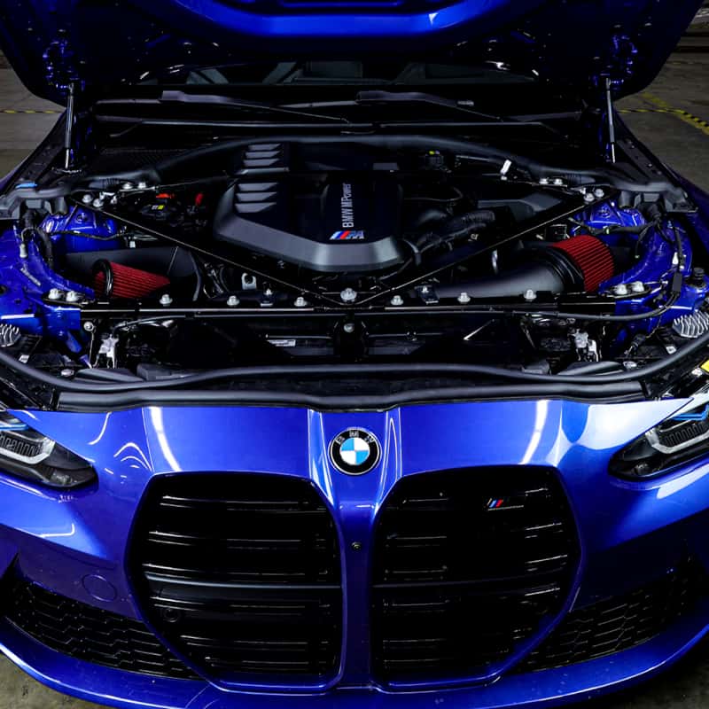 Mishimoto — Mishimoto 2021+ BMW G8X M3/M4 3.0L S58B30 Open Airbox Performance Intake
Air Intake - view 3