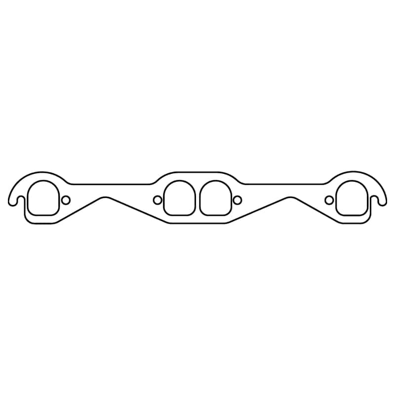 Cometic Gasket — Cometic Chevy Gen1 Small Block V8 .060in HTS Exhaust Mani Gskt Set-1.710in x 1.550in Brodix D Ports
Exhaust Gasket Set - view 1