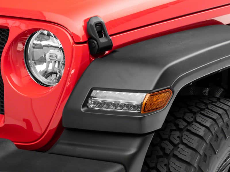 Raxiom — Raxiom 18-23 Jeep Wrangler JL Sport Axial Series Sequential LED Parking/Turn Signal Lights- Chrome
Lights - view 1