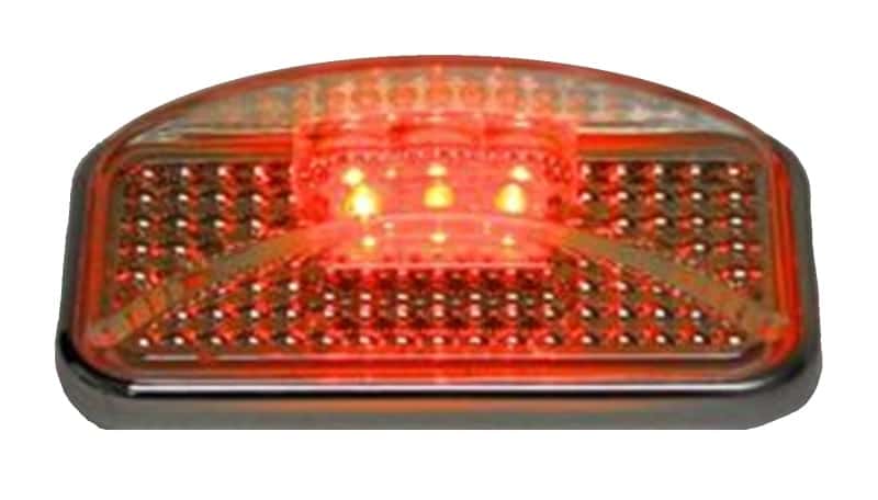 Putco — Putco Universal Side Marker - Red LED w/Ion Chrome Lens Universal Side Markers
SideMrkrLghtAssy - view 1