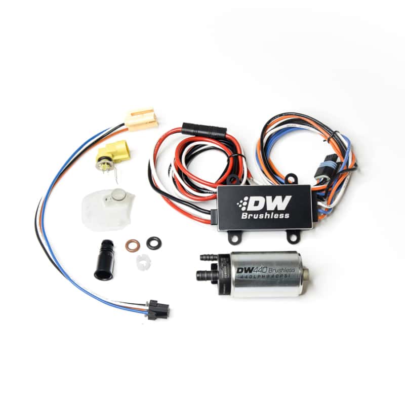 DeatschWerks — DeatschWerks DW440 440lph Brushless Fuel Pump Single/Dual Controller w/ Install Kit 08-14 Subaru WRX
Fuel Pumps - view 1