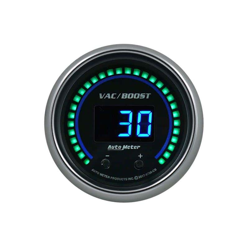 AutoMeter — Autometer 52.4mm Black Switchable 0-1600 PSI / 0-110 BAR Vacuum/Boost Cobalt Elite Digital Gauge
GA BST 2" CB ELT DIG - view 1