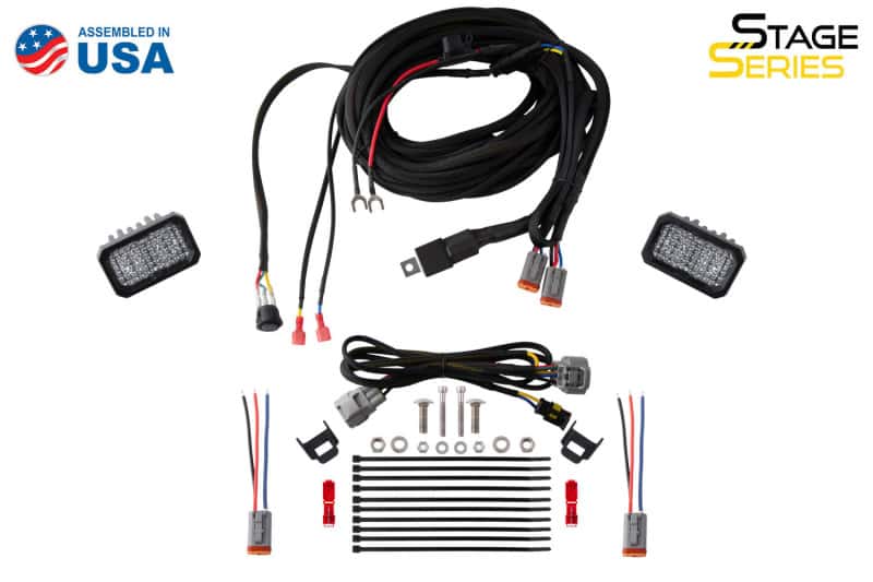 Diode Dynamics — Diode Dynamics 05-15 Toyota Tacoma C1 Sport Stage Series Reverse Light Kit - view 8