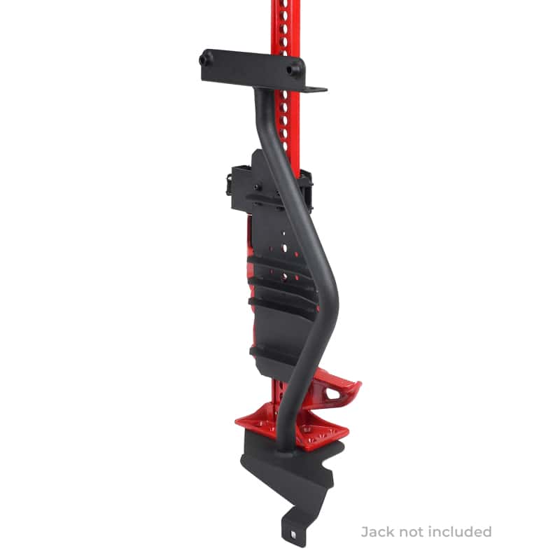Go Rhino — Go Rhino 18-24 Jeep Wrangler JL/JLU/JT Front Fender Jack Mount for Hi-Lift Jack - Tex. Blk
Jack Mount-Exterior - view 24