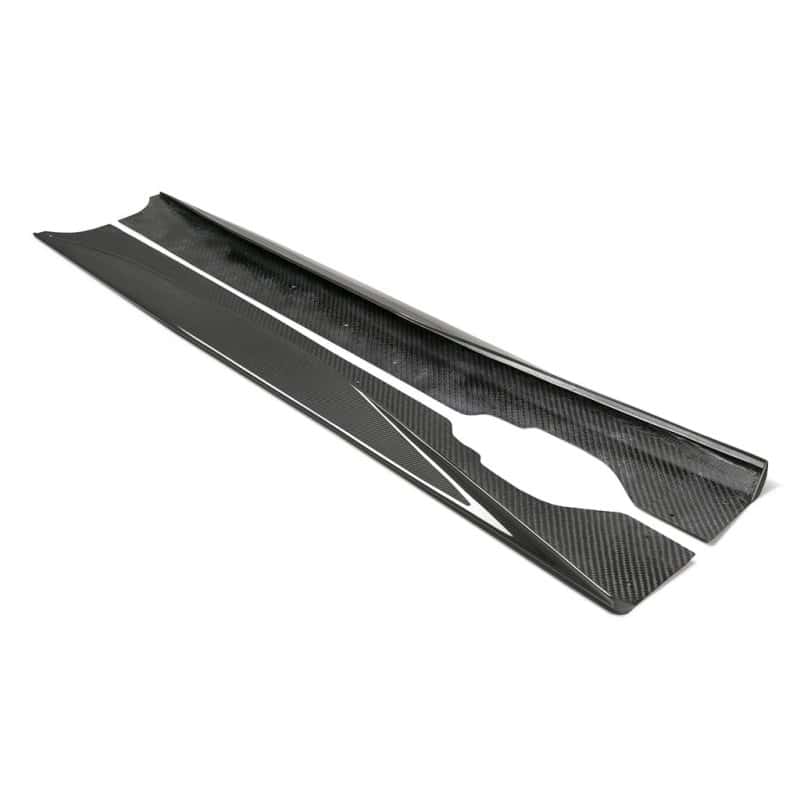 Anderson Composites — Anderson Composites 20-21 Chevrolet Corvette C8 Stingray Type-MB Carbon Fiber Rocker Panel Extension
Carbon rocker panels - view 2