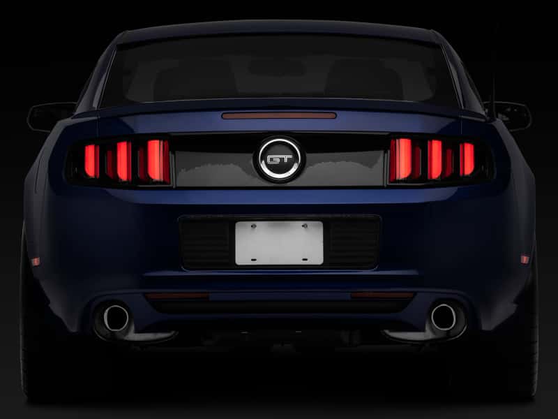 Raxiom — Raxiom 13-14 Ford Mustang Vector V2 Tail Lights- Black Housing (Clear Lens)
Lights - view 3