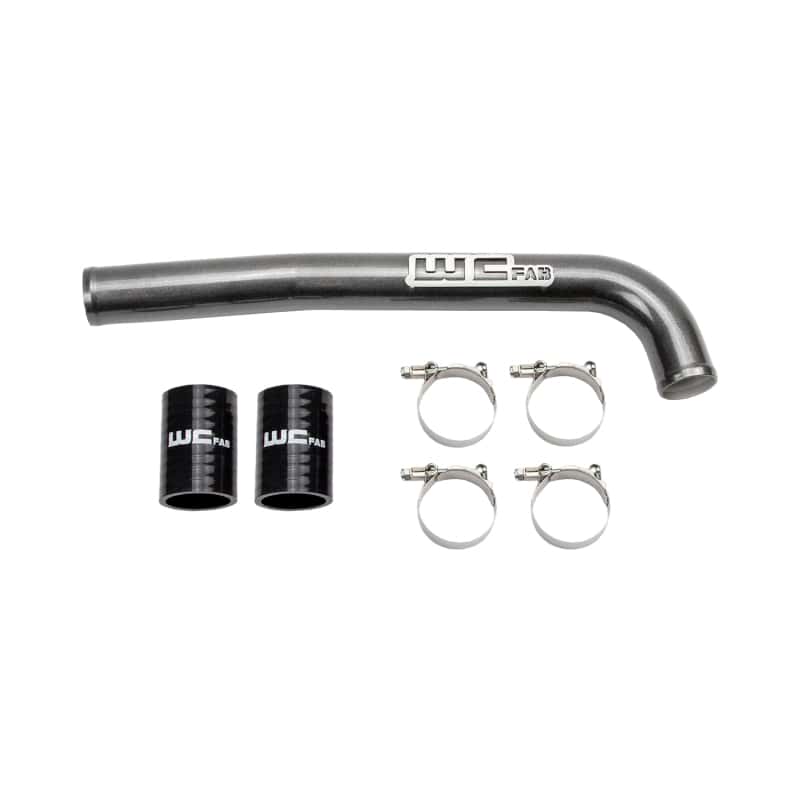 Wehrli — Wehrli 19-23 Cummins 6.7L Upper Coolant Pipe - WCFab Grey
Clnt pipe 19-24 GRY - view 1