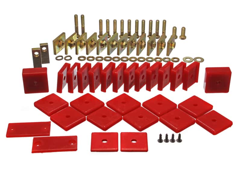 Energy Suspension — Energy Suspension Toy Land Cruiser Body Mount Set - Red
BodyMntBshKt - view 3