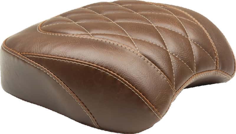 Mustang Motorcycle — Mustang 18-21 Harley Fat Bob Wide Tripper Passenger Seat - Brown - view 2