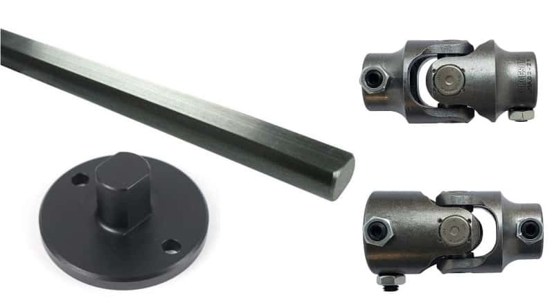 Ridetech — Ridetech 65-79 Ford F-100 Steering Column Adapter
U-joints 65-79 F100 - view 1