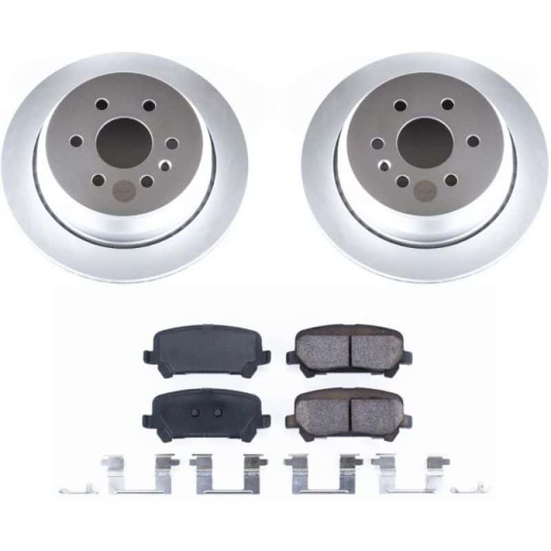PowerStop — Power Stop 15-18 Chevrolet Colorado Rear Z17 Evolution Geomet Coated Brake Kit - view 1