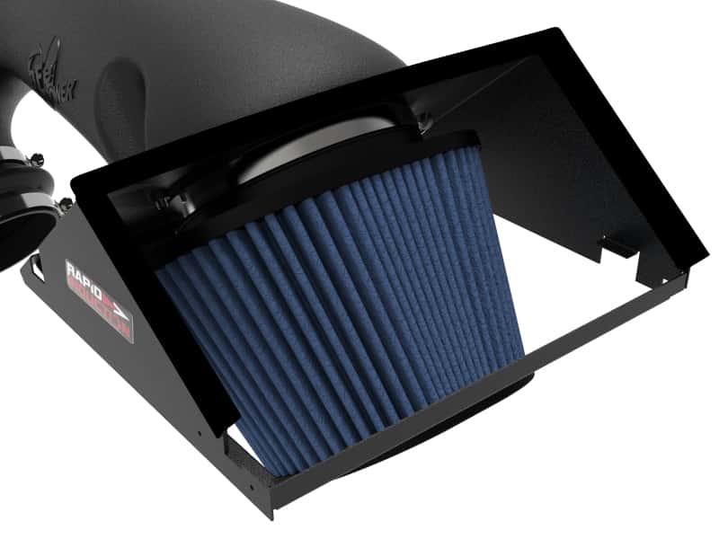 aFe — aFe Rapid Induction Cold Air Intake System w/Pro 5R Filter 2021+ Ford F-150 V6-3.5L (tt)
Cold Air Intake - view 6