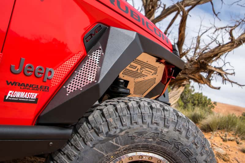 DV8 Offroad — DV8 Offroad 2018+ Jeep Wrangler JL Armor Fenders w/ LED Turn Signal Lights
Fender Flares - view 3