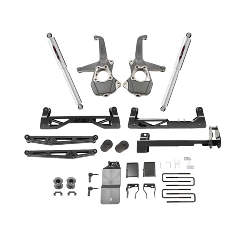 Belltech — Belltech 19-20 Chevrolet Silverado / GMC Sierra 1500 4WD 6in Suspension Lift Kit w/ Shocks
LIFT KIT - view 2