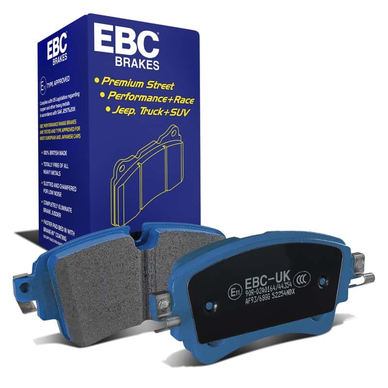 EBC — EBC 2018+ Audi S4 / 2017+ Audi S5 Bluestuff Rear Brake Pads
Disc Brake Pad - view 2